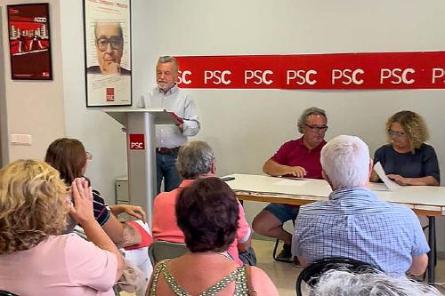 L'assemblea del PSC escull per unanimitat Pere Garcia com a candidat a l'alcaldia de Santa Perpètua