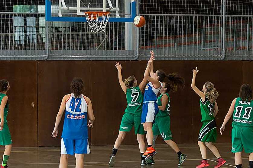 Equip de bàsquet femení