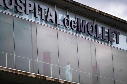Més de quaranta persones estan ingressades a l'Hospital de Mollet amb Covid-19