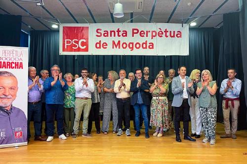 Pere Garcia demana el vot per a la candidatura socialista perquè Santa Perpètua 