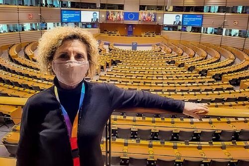 Isabel Garcia participa en una jornada municipalista al Parlament Europeu