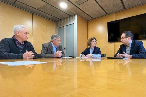 L'Ajuntament i La Perpetuenca signen un conveni de mecenatge per a les obres de la rehabilitació de Santiga