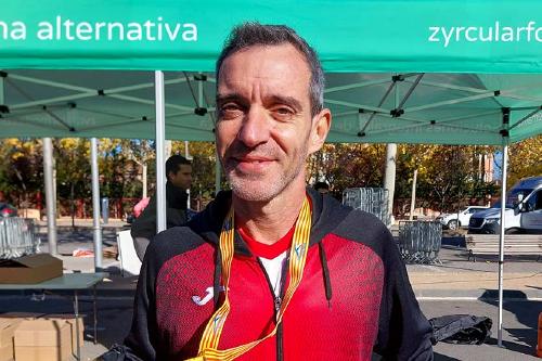 Marc Tort, subcampió d'Espanya de la milla en pista