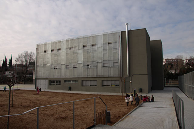 Edifici actual de l'Escola Els Aigüerols