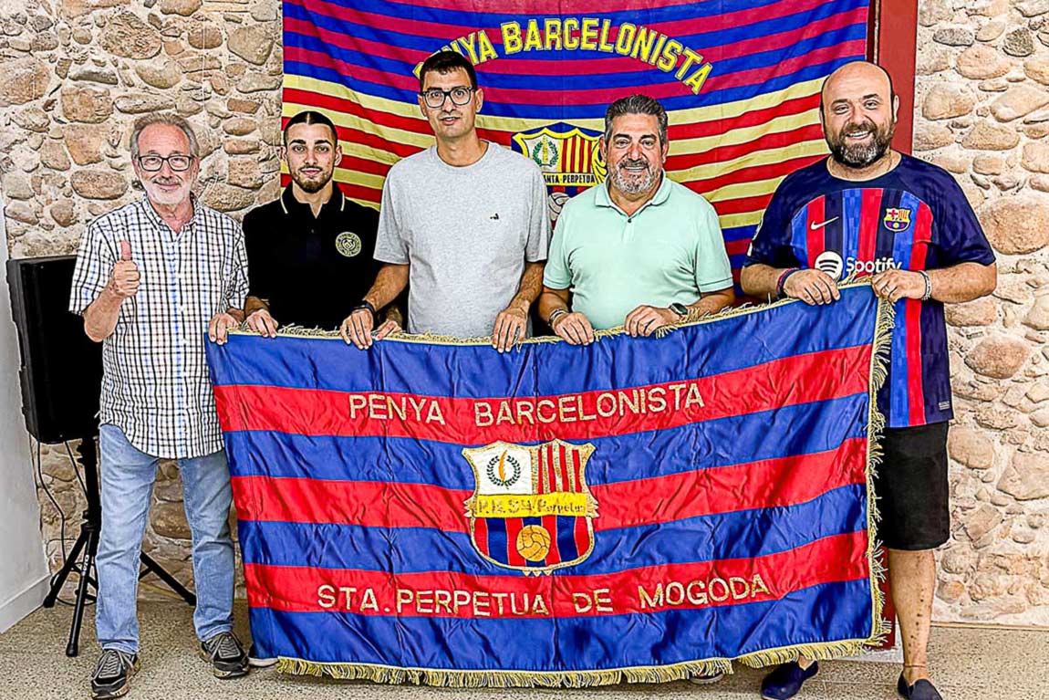 Membres de la penya barcelonista